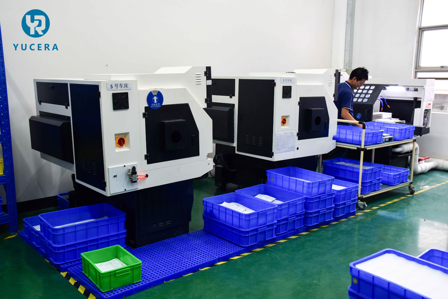 Shenzhen Yurucheng Dental Materials Co., Ltd línea de producción del fabricante