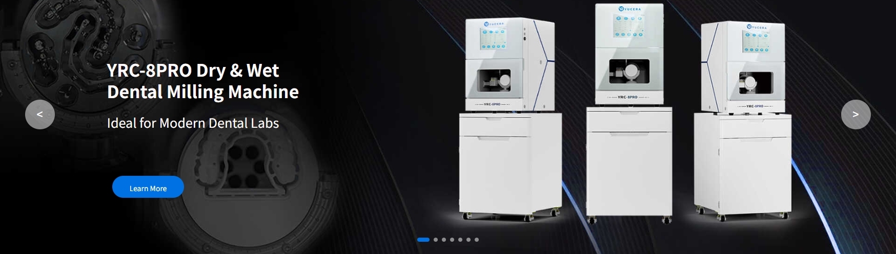 YRC-8PRO fresadora dental seca y húmeda