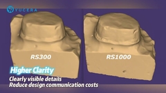Nueva llegada: YRC-RS1000 Modelo Dental 3D Scanner! 5M cámaras duales de alta definición, Precisión de hasta 5μm