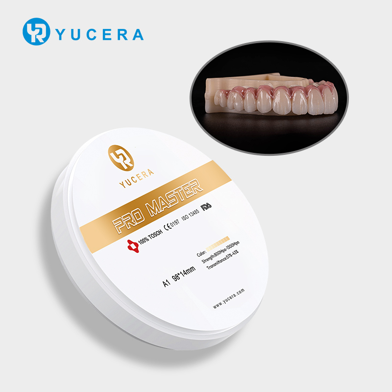 Yucera Pro Master Zirconia Blocks - Premium Choice for Dental Restorations