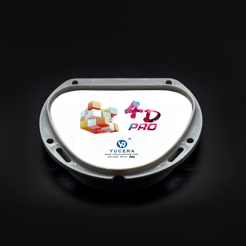 43%-57% Translucidez 700-1200 MPa Resistencia a la Flexión Bloque de Zirconia Multicapa 4D Pro YUCERA Dental de 89mm CAD/CAM