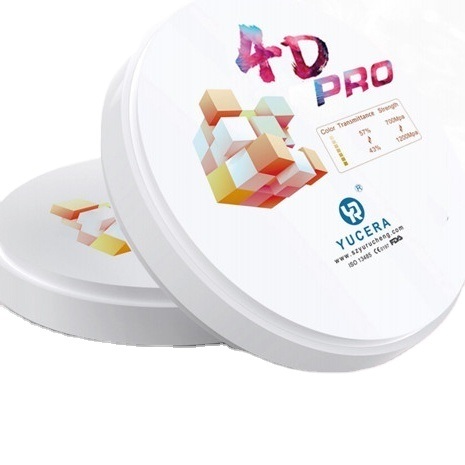 Discos De Zirconio Dental Bloques De Zirconio Dental 4D Pro Zirconium Blank for Cad Cam