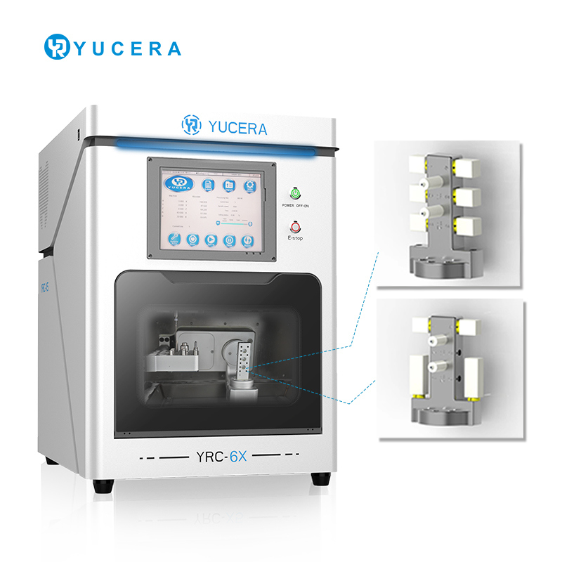 Yucera Dental Cad Cam Milling Machine for Dental Laboratories YRC-6X Wet Milling Machine
