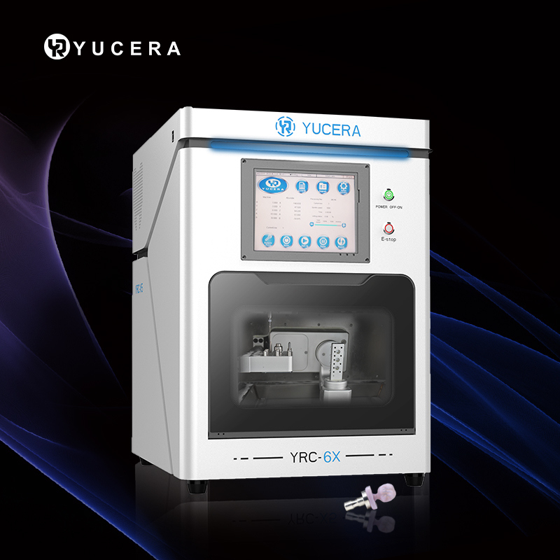 Yucera Dental Cad Cam Milling Machine for Dental Laboratories YRC-6X Wet Milling Machine
