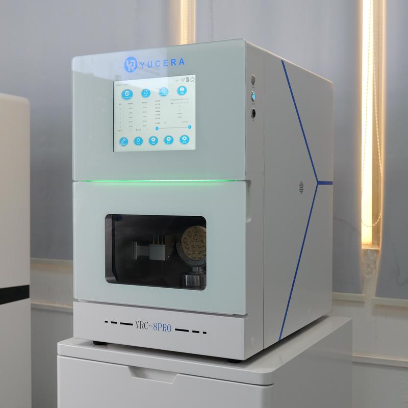 Sistema CAD/CAM de fresado dental de alta precisión Yucera para la fabricación de coronas totalmente cerámicas