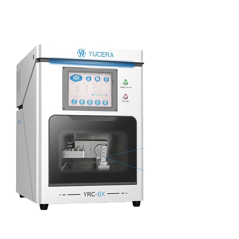 Yucera Dental Burr, Dental Burs Lithium Disilicate Titanium  CAD/CAM  Wet Milling Machine with Dental Spindle