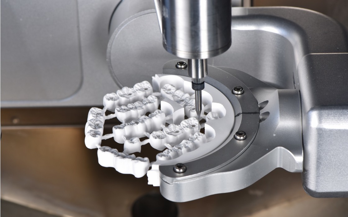 Hot Sell CAD CAM Dental 5axis Wet Milling Machine for Dental Lab Dental Milling Equipment