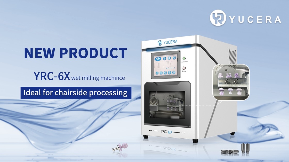 Yucera YRC-6X 5-Axis Wet Dental Cadcam Dental Milling Machine for Dental Lab