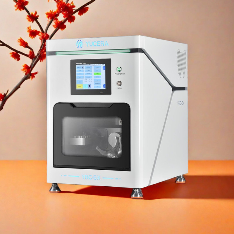 Yucera Nueva Máquina de Fresado CNC Dental de 5 Ejes Accesorios para Equipos de Terapia Oral para Zirconia Metal CAD CAM Direct