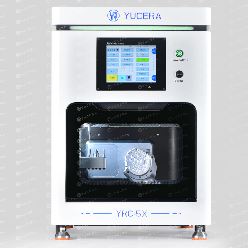 YUCERA YRC-5X 5-Axis Milling Machine  High-Speed Zirconia & Implant Abutment Production