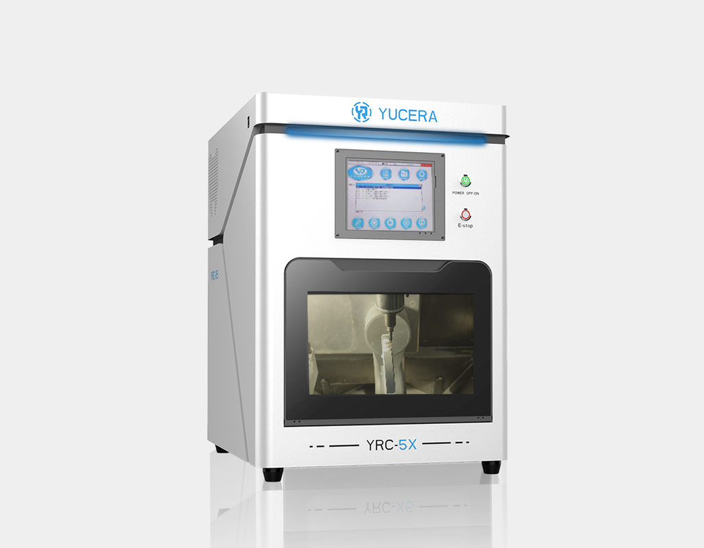 Yucera Nueva Máquina de Fresado de Zirconia Húmeda/Seca de 5 Ejes Recién Lanzada para Bloques CAD CAM Dentales