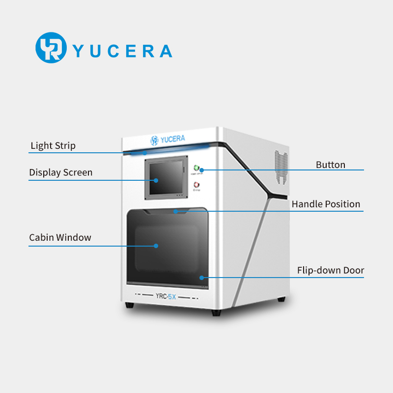 Yucera Newly Dental Lab Equipment Cad Cam Metal Accessories Dental Milling Machine