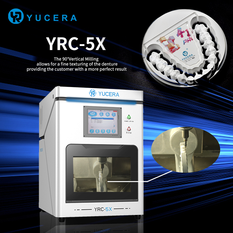 Yucera YRC-5X -5 Axis Cad Cam Dental Milling Machine Hot CADCAM Dental Zirconia With Dental Lab Dental Milling Machine
