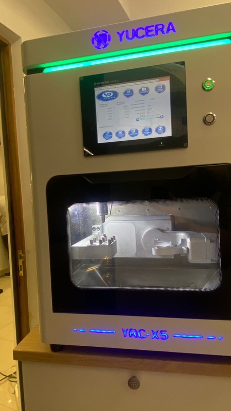 Yucera YRC-5X -5 Axis Cad Cam Dental Milling Machine Hot CADCAM Dental Zirconia With Dental Lab Dental Milling Machine
