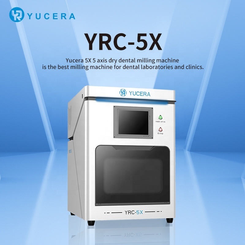 YRC-5X  -5 Axis YUCERA  Hot CADCAM Dental Zirconia Cad Cam Dental Milling Machine With Dental Lab Dental Milling Machine
