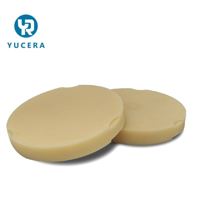 Yucera Premium Monolayer PMMA para aplicaciones dentales, proporcionando prótesis dentales claras y fuertes