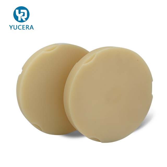 PMMA Monocapa Dental Yucera Superior que Asegura un Alto Rendimiento en la Fabricación de Prótesis