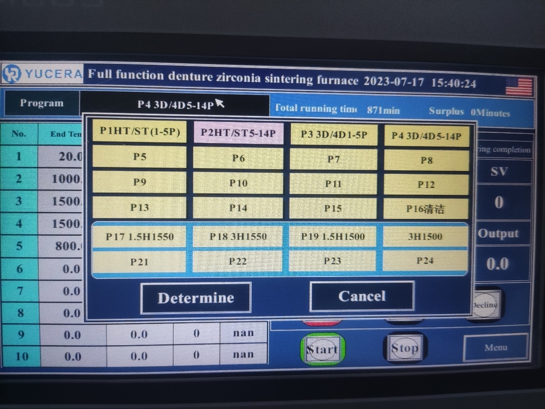 Horno de sinterización dental de zirconia Yucera F10+ - Sinterización de alta calidad para todas sus necesidades dentales