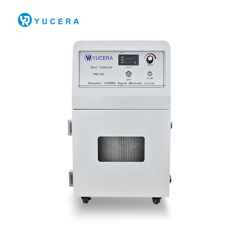 Aspiradora YUCERA YRC-V5, aspiradora dental portátil para máquina de fresado CNC dental para laboratorio dental