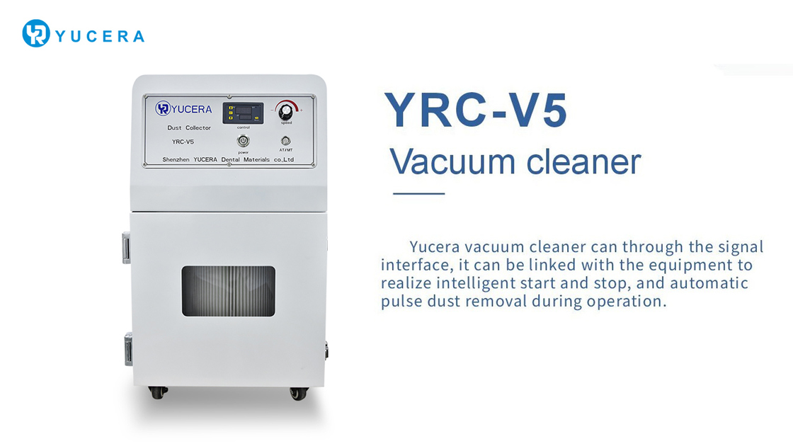 Aspiradora para laboratorio dental Yucera V5 para trabajos de precisión
