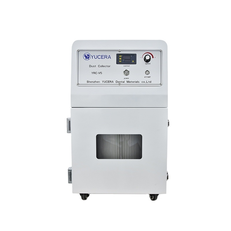 Colector de polvo económico V5 LED para laboratorio dental: ahorro de energía y filtración eficiente