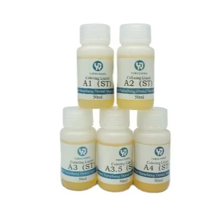 Soluciones Únicas para Sonrisas Yucera Kit de tinción de cerámica de zirconia de 18 colores Brillo natural para creaciones de laboratorio dental