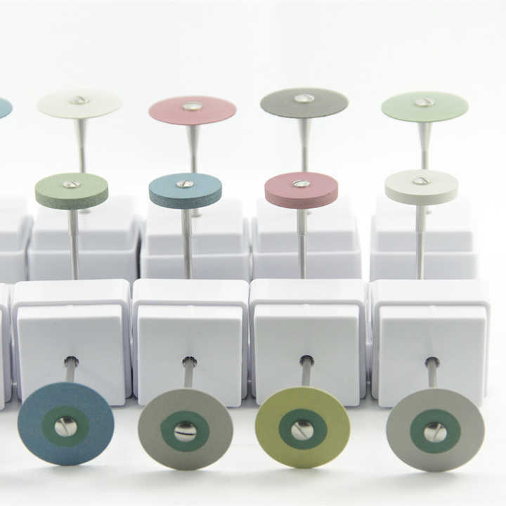 Herramientas de fresado dental YR, bruñido de dientes falsos mediante disco de abrasión, herramientas abrasivas para pulir y grabar