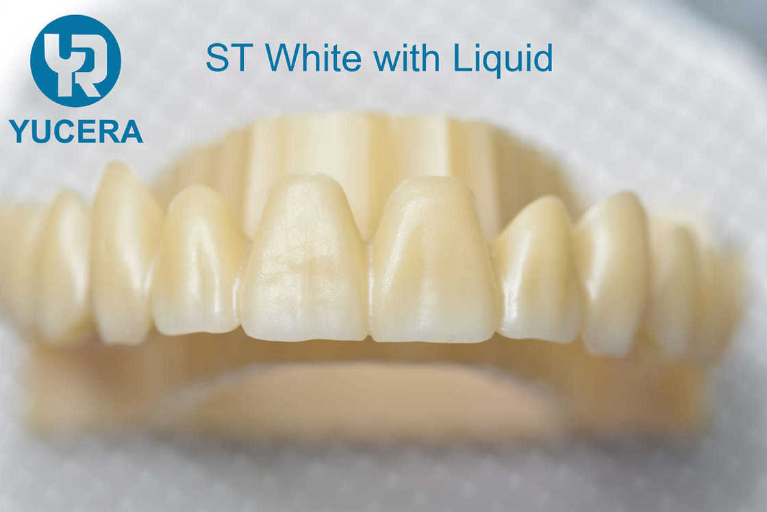 Discos de zirconia dental ST color Yucera perfectamente combinados con nuestros bloques de alta calidad