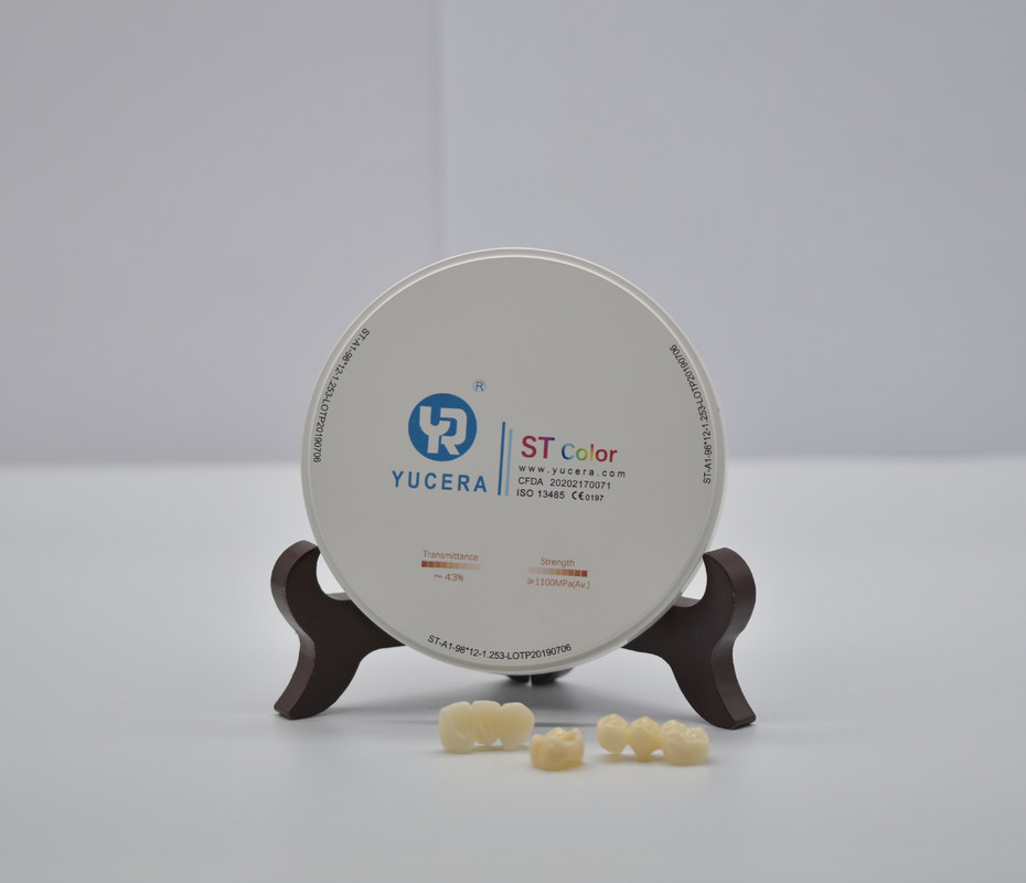 Confíe en los materiales de zirconia STwhite de Yucera para resultados dentales duraderos y estéticamente superiores