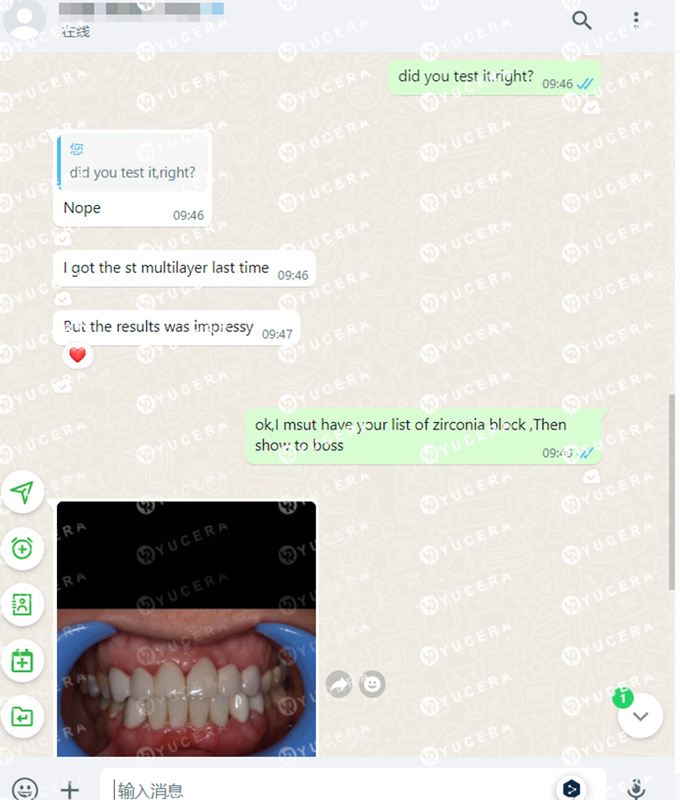 Bloques de zirconia dental Yucera 4D Pro - Fabricados con precisión para laboratorios dentales