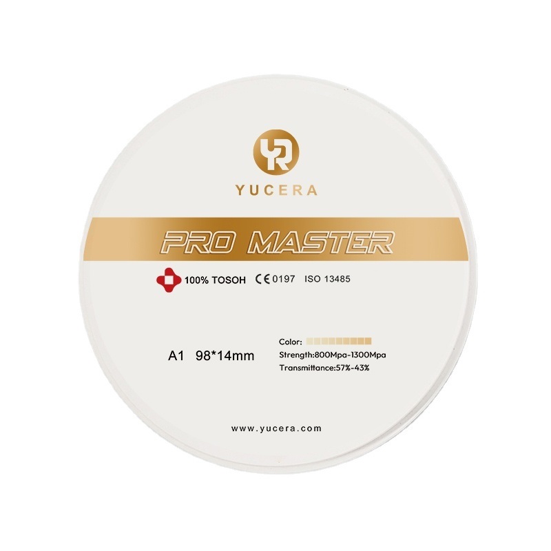 Yucera Pro Master Zirconia Ceramic Disc SHT-ML Dental CAD/CAM Crown Material