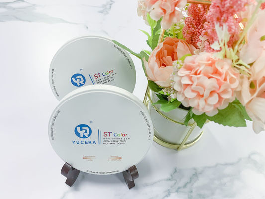 El color del ST pre sombreó bloques de cerámica cad de la circona de la leva de los bloques de la circona dental dental del sistema